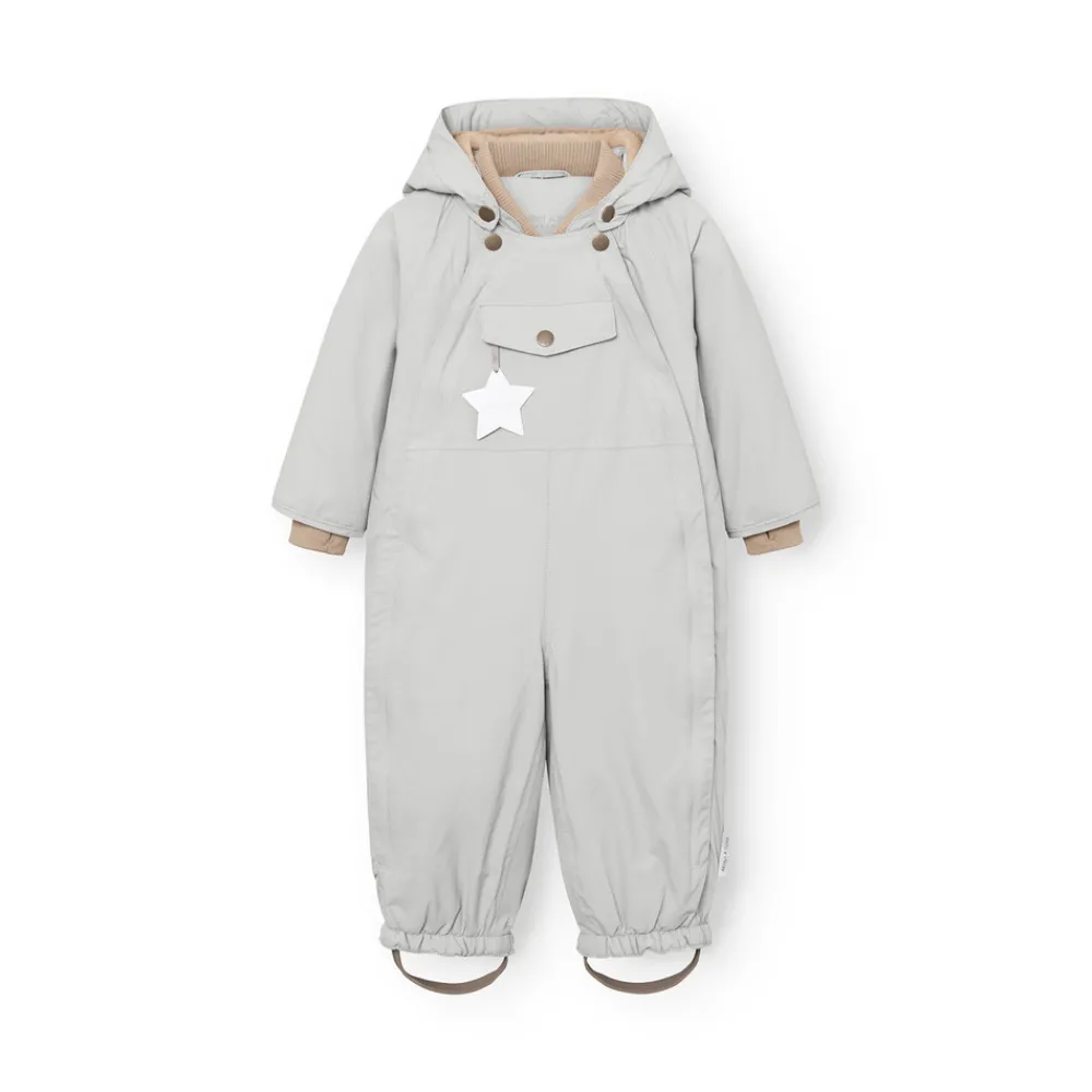 MINI A TURE Matwisti Fleeceforet Flyverdragt - Puritan grey- Flyverdragter