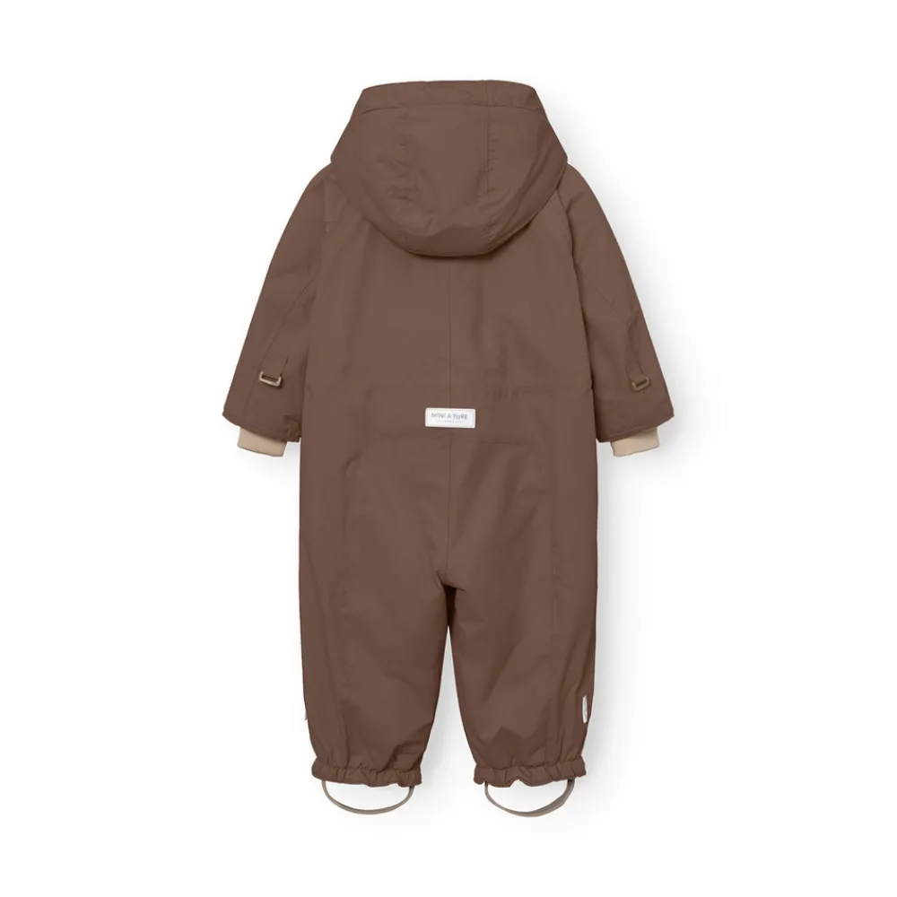 MINI A TURE Matwisti Fleeceforet Flyverdragt - Chestnut brown- Flyverdragter