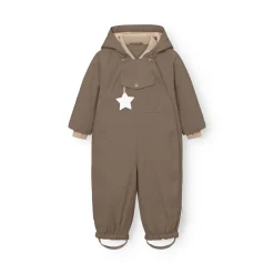 MINI A TURE Matwisti Fleeceforet Flyverdragt - Morel grey- Flyverdragter