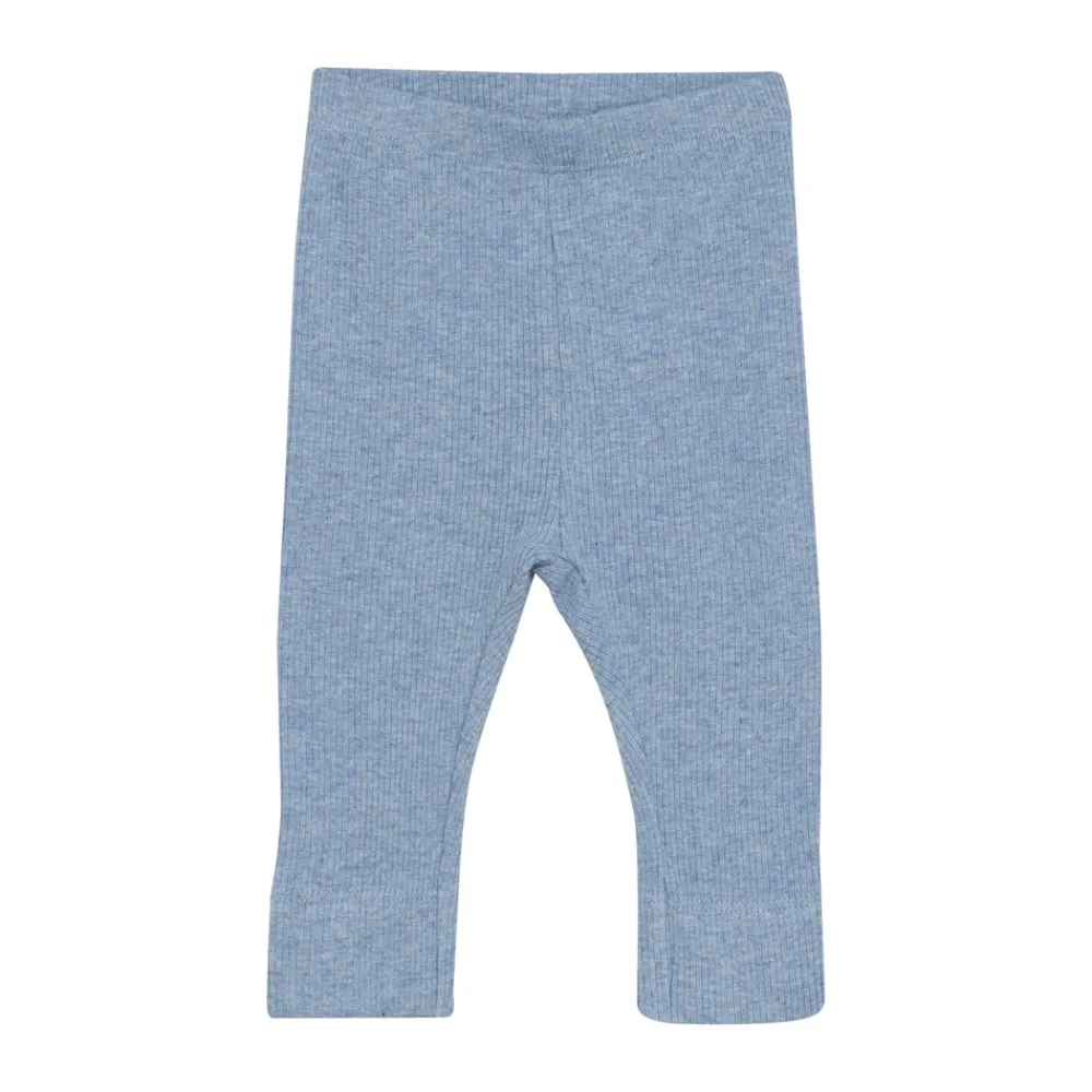 Fixoni Melange Rib Leggings - 7639- Leggings