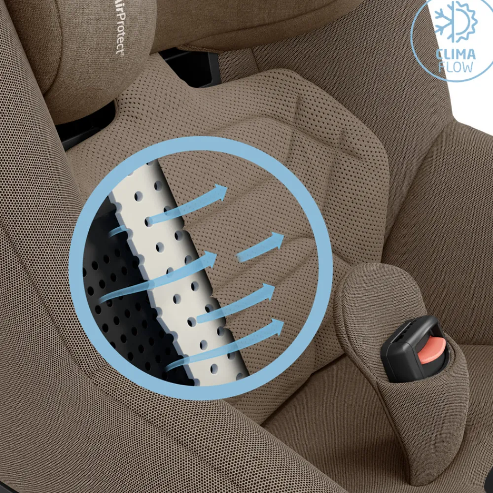 Maxi-Cosi Mica 360 Pro - authentic truffle- Autostole Med Integreret Baser|Autostole 40-125 Cm (0-6 År)