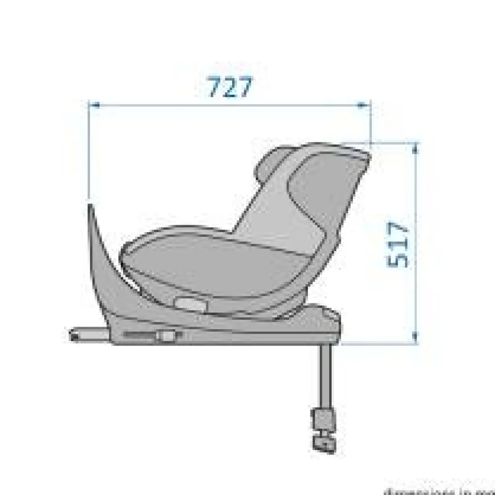 Maxi-Cosi Mica Pro Eco i-Size inkl. babyindsats - authentic black- Autostole Med Integreret Baser|Autostole 40-125 Cm (0-6 År)