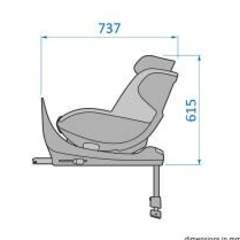Maxi-Cosi Mica Pro Eco i-Size inkl. babyindsats - authentic black- Autostole Med Integreret Baser|Autostole 40-125 Cm (0-6 År)