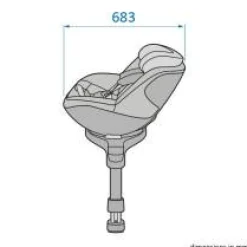 Maxi-Cosi Mica Pro Eco i-Size inkl. babyindsats - authentic black- Autostole Med Integreret Baser|Autostole 40-125 Cm (0-6 År)