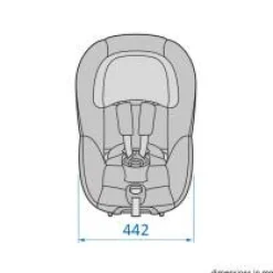 Maxi-Cosi Mica Pro Eco i-Size inkl. babyindsats - authentic black- Autostole Med Integreret Baser|Autostole 40-125 Cm (0-6 År)