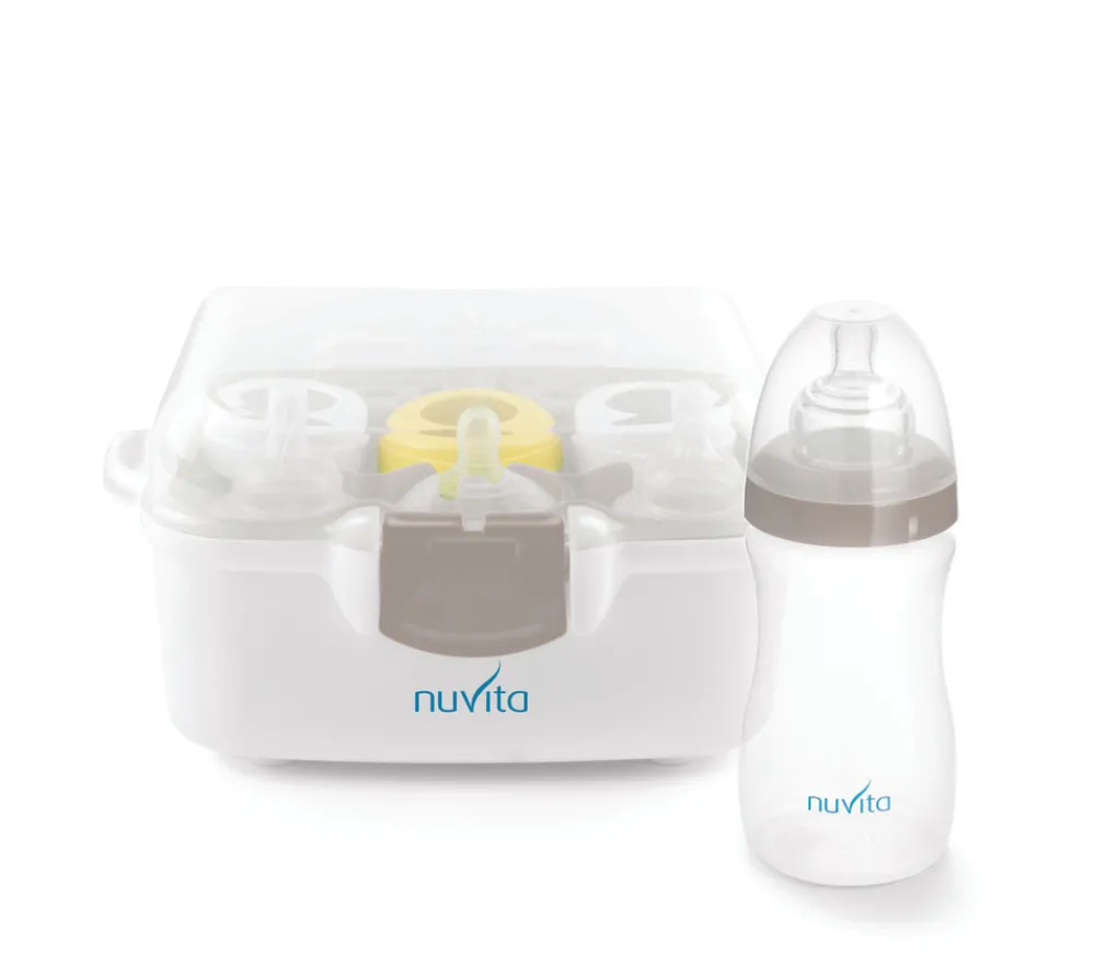 Nuvita Microovn Sterilisator- Tilberedning & Rengøring
