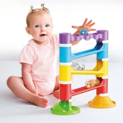 QUERCETTI Migoga tårn med lyd (17 dele)- Store Byggesæt