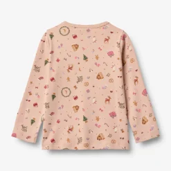 Wheat Mila Picoting Nattøj - Rose Dust Holiday- Juletøj|Nattøj & Natkjoler