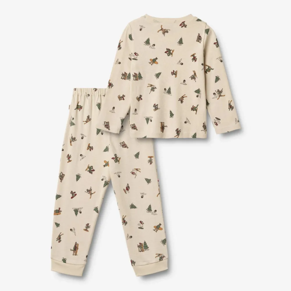 Wheat Milan Nattøj - Offwhite Winterland- Juletøj|Nattøj & Natkjoler