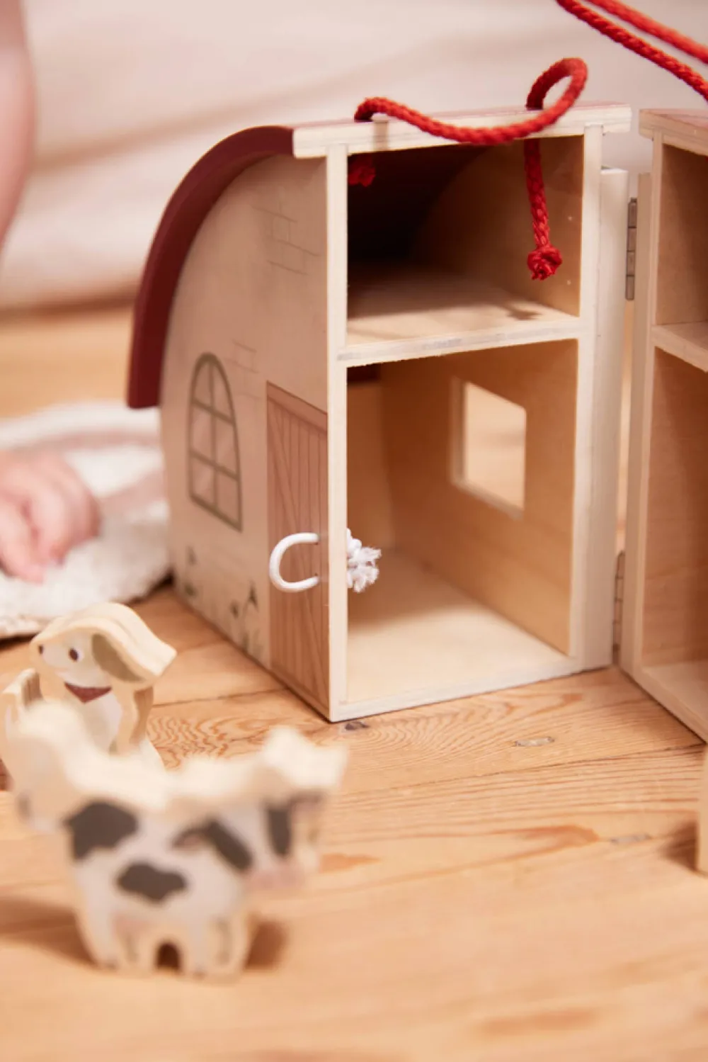 Filibabba Min bondegård i træ med dyr- Bondegårde & Dyr