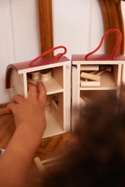 Filibabba Min bondegård i træ med dyr- Bondegårde & Dyr