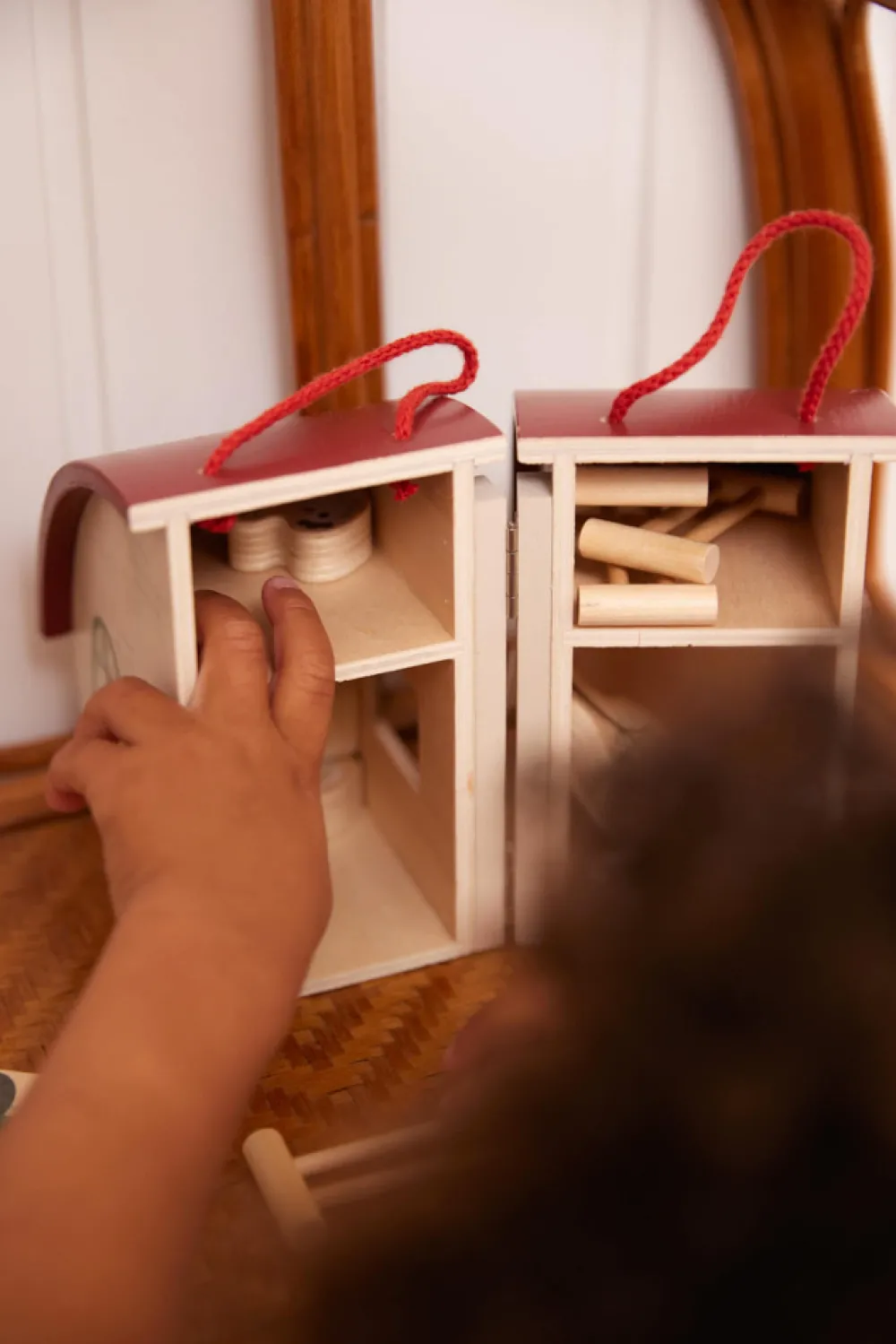 Filibabba Min bondegård i træ med dyr- Bondegårde & Dyr