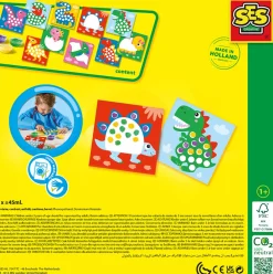 Ses Creative Min første - Fingermaling dinosaurer- Kreasæt