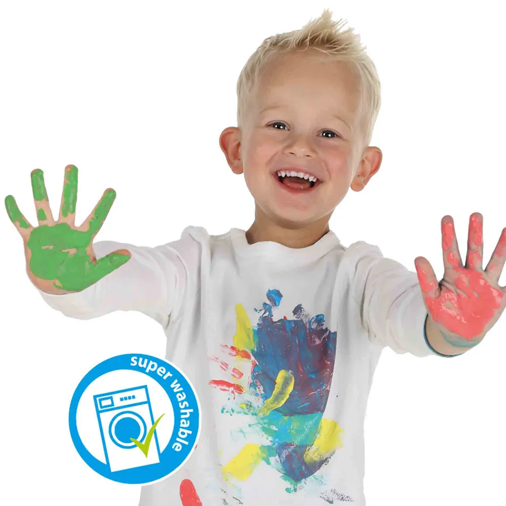 Ses Creative Min første - Fingermaling med forklæde- Kreasæt