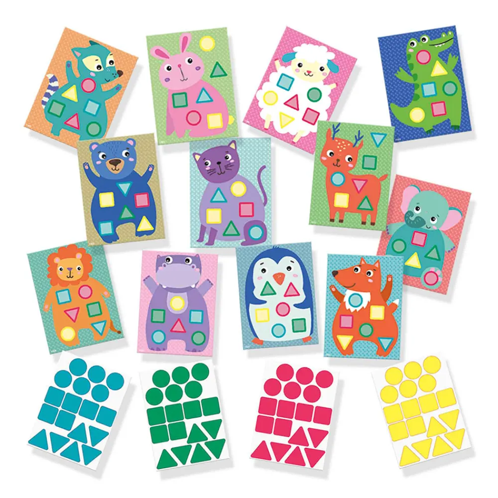 Ses Creative Min første - Klistermærkemosaik- Kreasæt