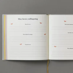 Specialday Mine første år - blå- Barnets Bog