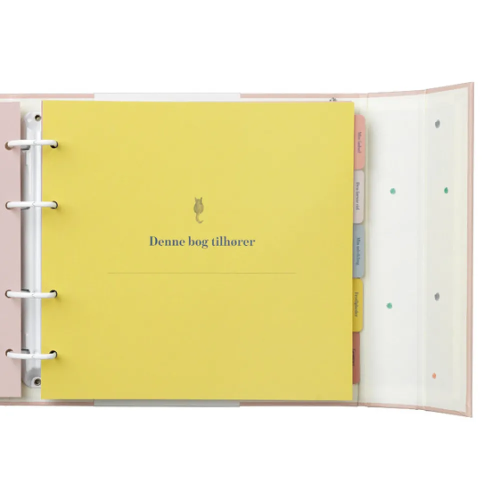 Specialday Mine første år - Minder Og Gemmer - rosa- Barnets Bog