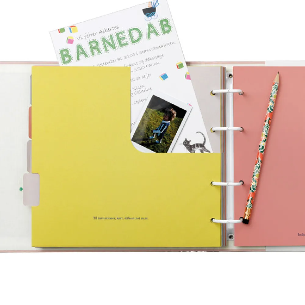 Specialday Mine første år - Minder Og Gemmer - rosa- Barnets Bog