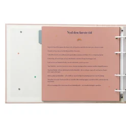 Specialday Mine første år - Minder Og Gemmer - Blå- Barnets Bog