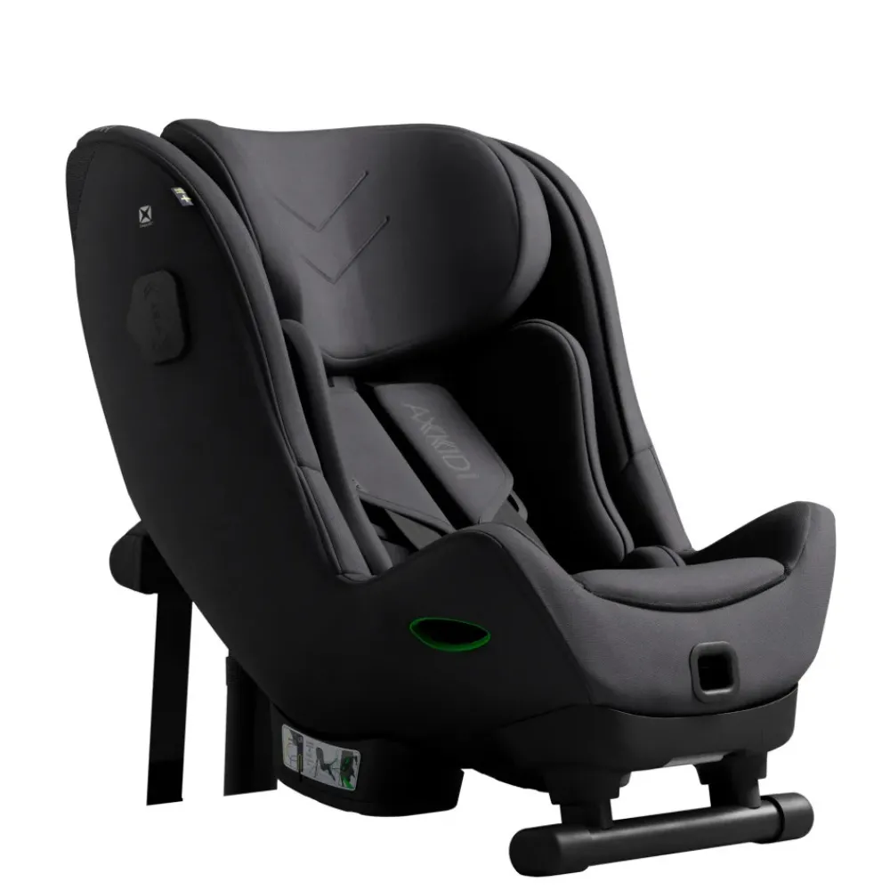 AXKID Minikid 4 Max Arctic Mist Grey- Autostole 61-105 Cm (3 Mdr.-4 År)