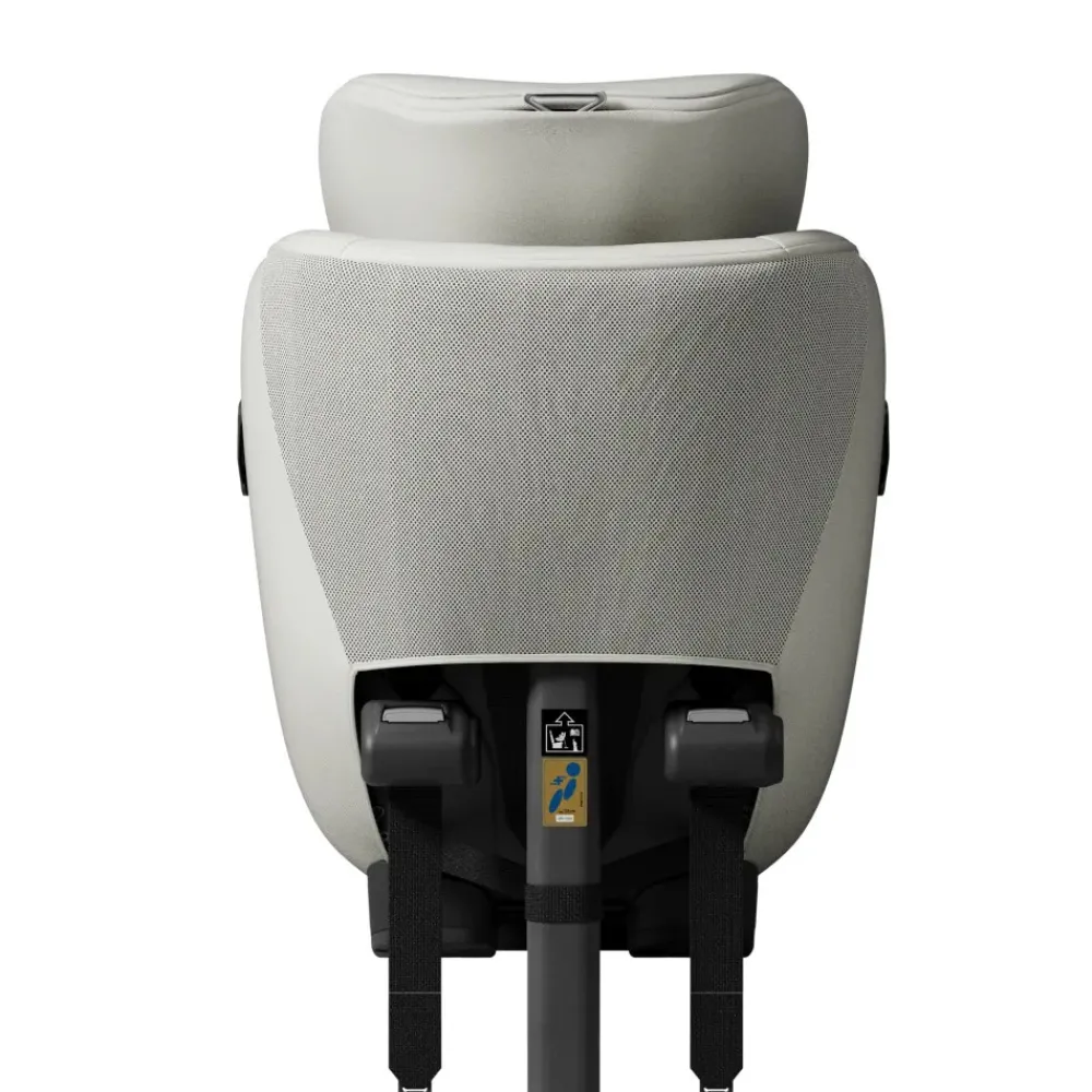 AXKID Minikid 4 Max Beachgrass Beige- Autostole 61-105 Cm (3 Mdr.-4 År)