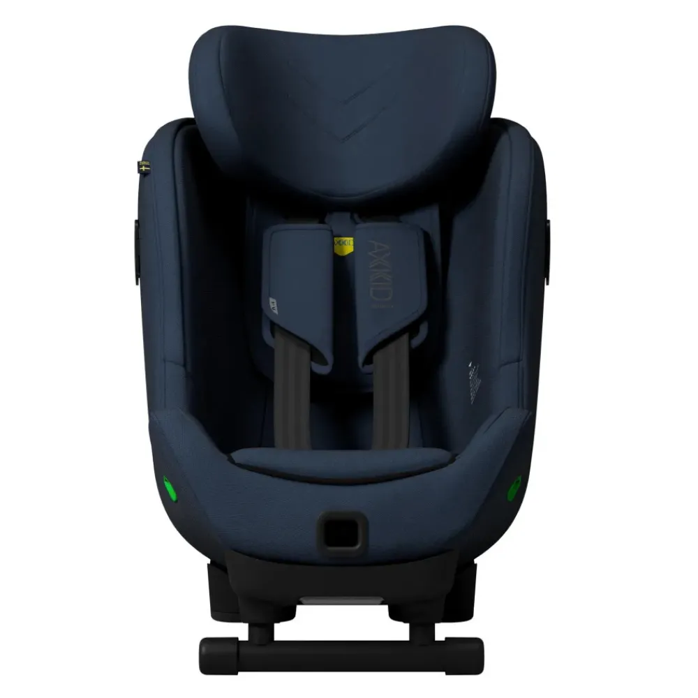 AXKID Minikid 4 Max Glacier Lake Blue- Autostole 61-105 Cm (3 Mdr.-4 År)