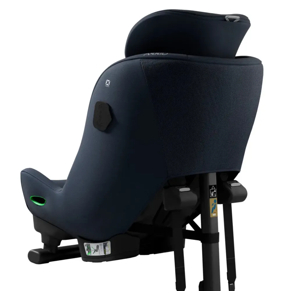 AXKID Minikid 4 Max Glacier Lake Blue- Autostole 61-105 Cm (3 Mdr.-4 År)