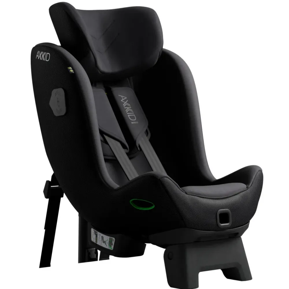 AXKID Minikid 4 Pro Arctic Mist Grey- Autostole 61-105 Cm (3 Mdr.-4 År)