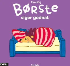 Alvilda Minisjang - Børste siger godnat-Børn Børnebøger