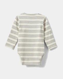 Sofie Schnoor Kids Miro Body - Anitque white- Bodystocking Langærmet