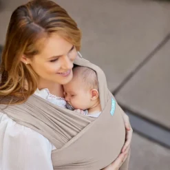 Moby strækvikle - taupe- Bæreseler & Vikler