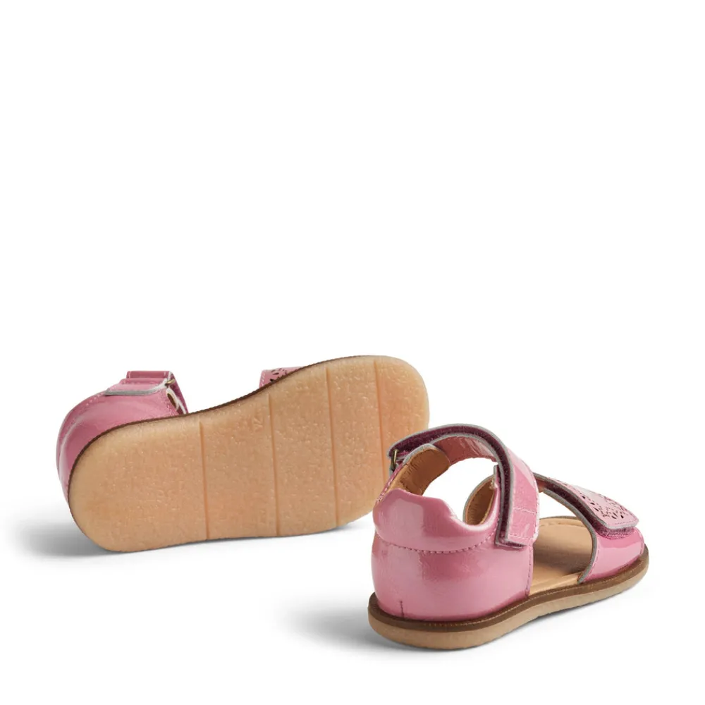 Wheat Molli lak sandal - pink- Sandaler Med Åben Tå