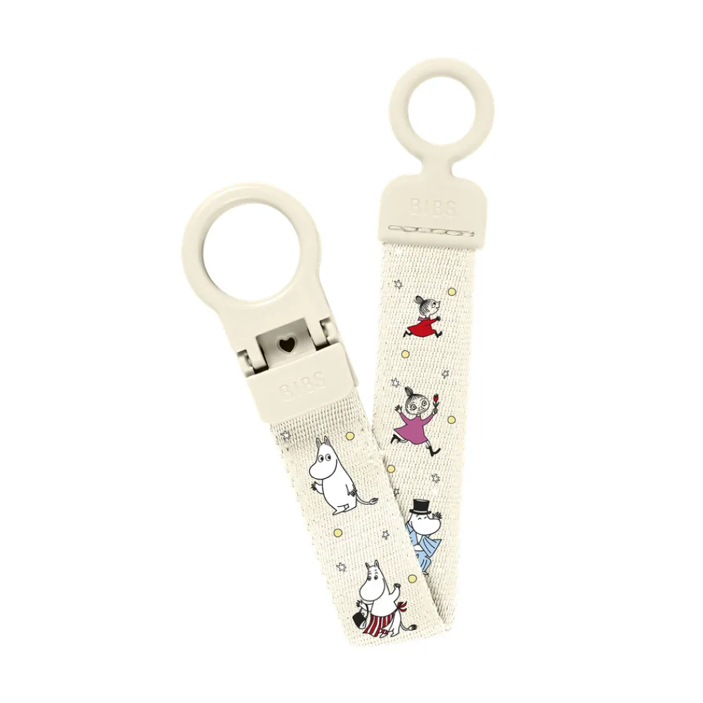 BIBS Moomins Loop Suttesnor - Ivory- Suttesnore Og Suttebokse