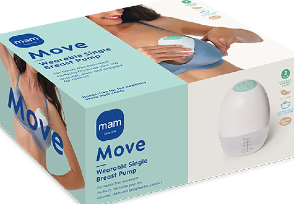MAM Move Wearable Single Breast Pump- Brystpumper