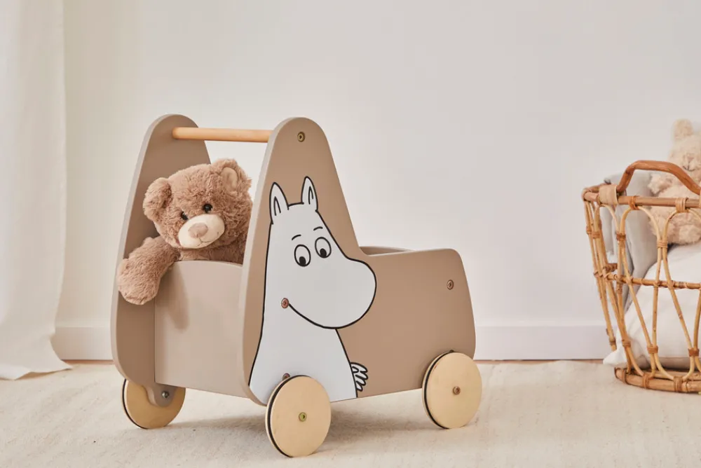 Barbo Toys Mumi Gåvogn- Gåvogne & Aktivitetsborde