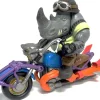TURTLES Mutant Mayhem Rocksteady Cycle- Figurer