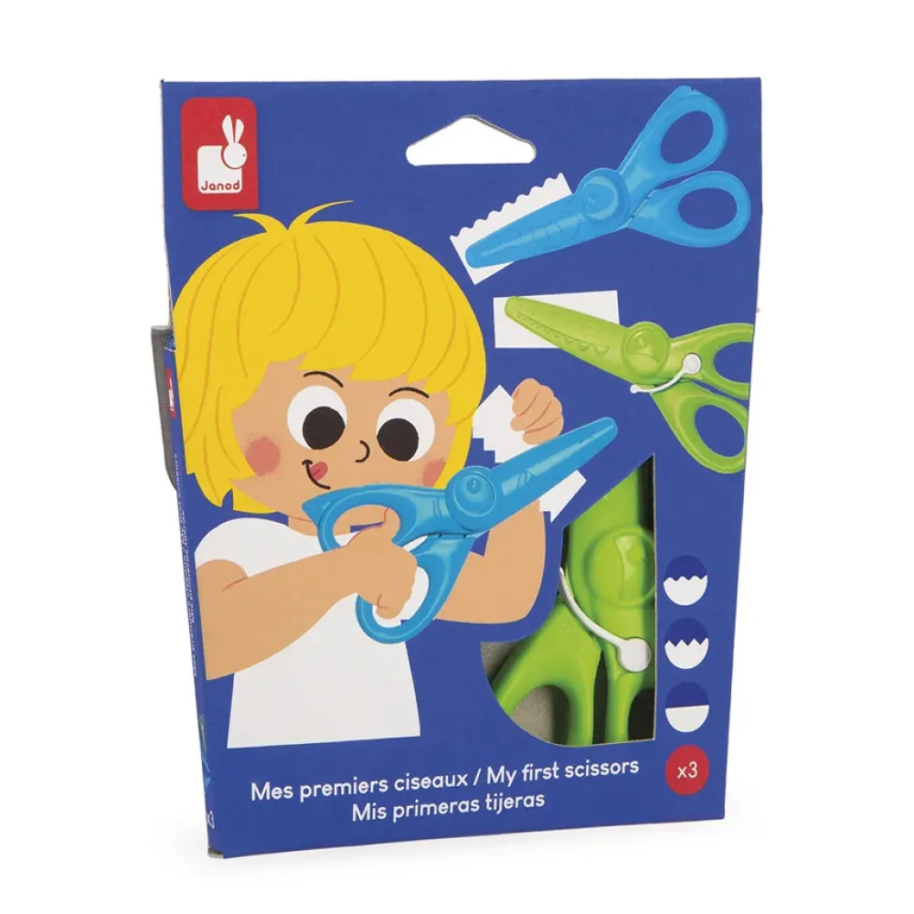 Janod My First Scissors- Farver & Tusser