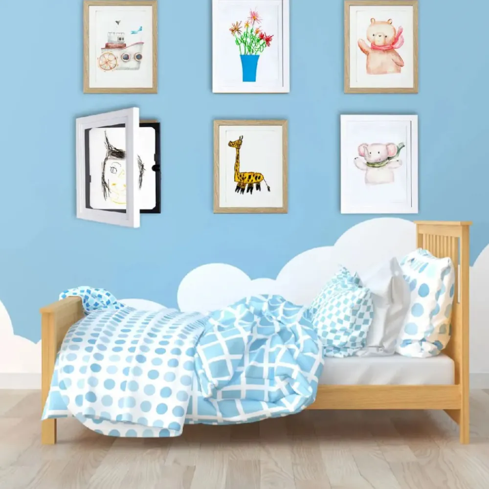 My Little DaVinci A3 - Hvid-Børn Rammer