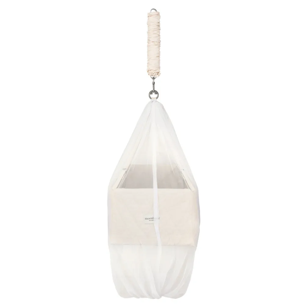 Moonboon Myggenet til Vugge og Tvillingeslyngevugge-Børn Slyngevugger