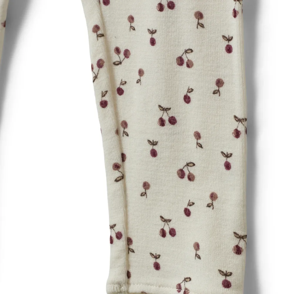 Sofie Schnoor Kids Naline Leggings - Cherry- Leggings