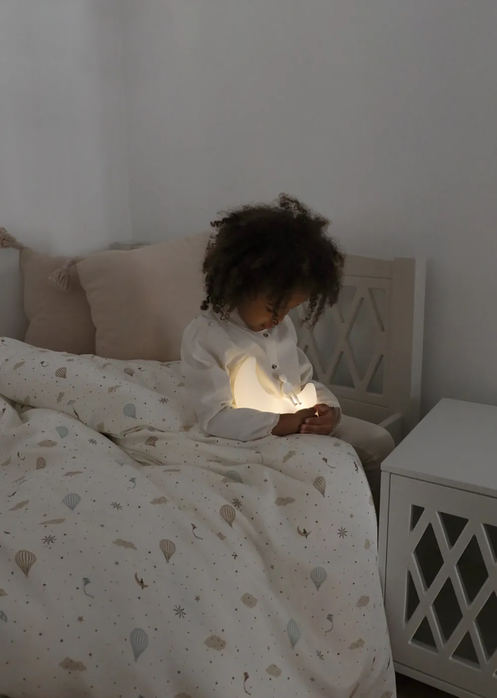 Cam Cam Copenhagen Natlampe, Off white-Børn Lamper