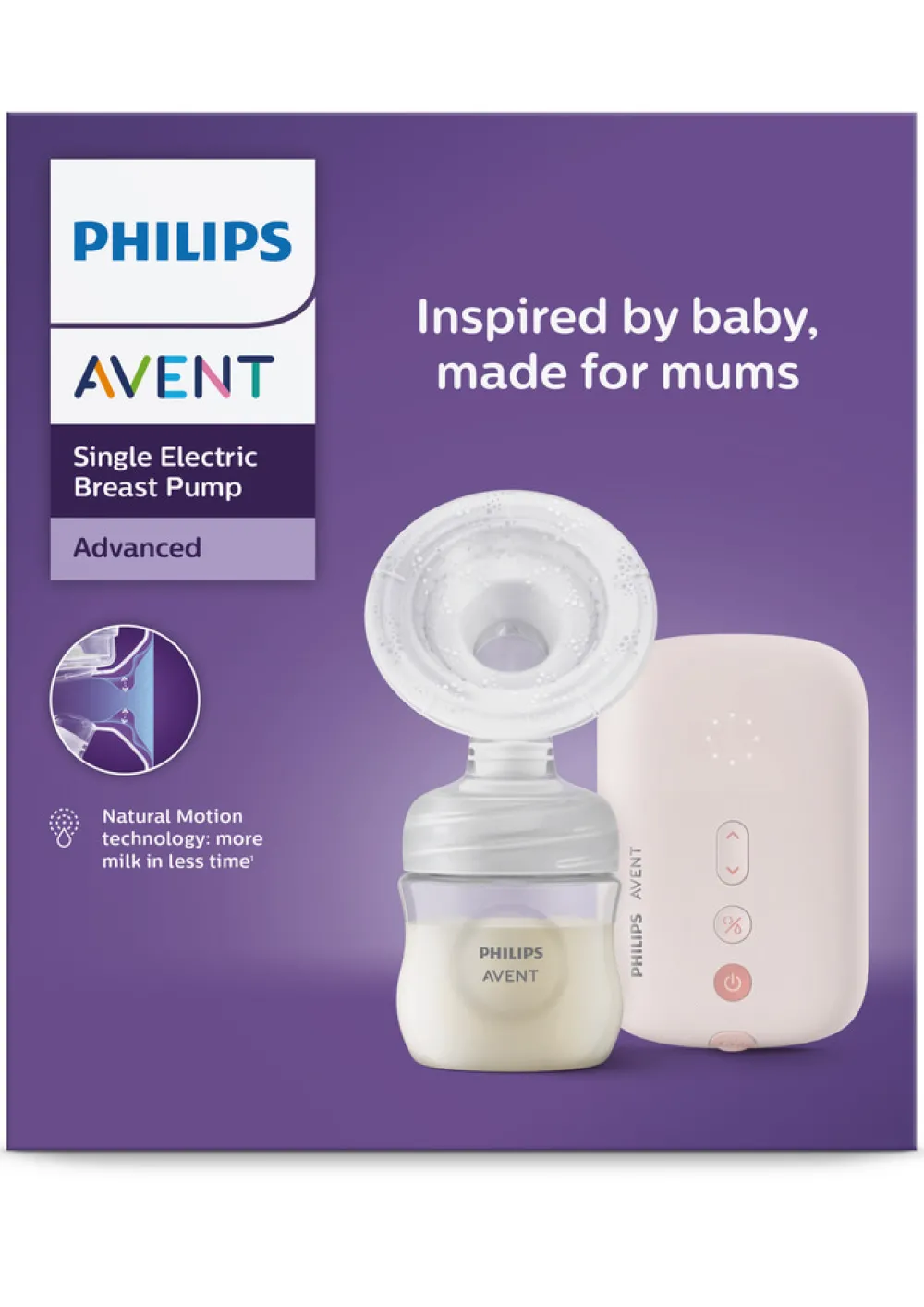 Philips Avent Natural elektrisk brystpumpe, single- Brystpumper