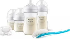 Philips Avent Natural Response Sæt 2x260, 2x 125, børste, sut- Sutteflasker