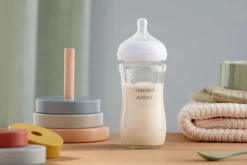 Philips Avent Natural Response Sutteflaske 3.0 Glas, 240 ml. 1 stk- Sutteflasker