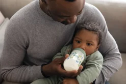 NUK Nature Bottle Silicon 150ml Creme- Sutteflasker