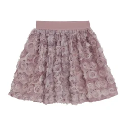 Minymo Nederdel m. Mesh blomster - 4200- Nederdele