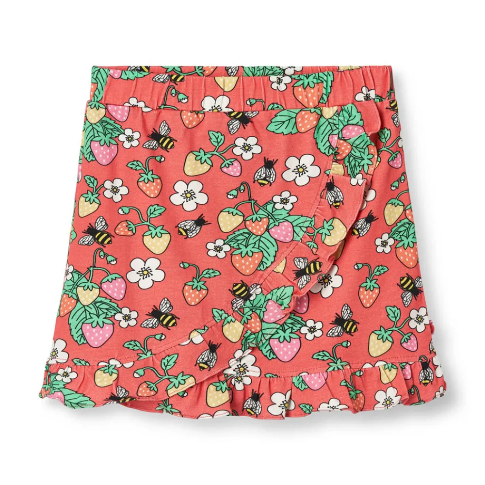 Småfolk Nederdel med jordbær - 534- Nederdele