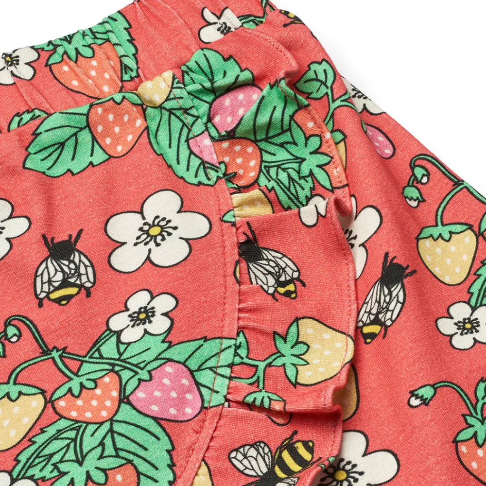 Småfolk Nederdel med jordbær - 534- Nederdele