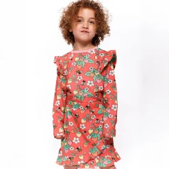 Småfolk Nederdel med jordbær - 534- Nederdele