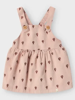 Lil' Atelier Nelly Cord Skirtall - Cameo Rose- Kjoler